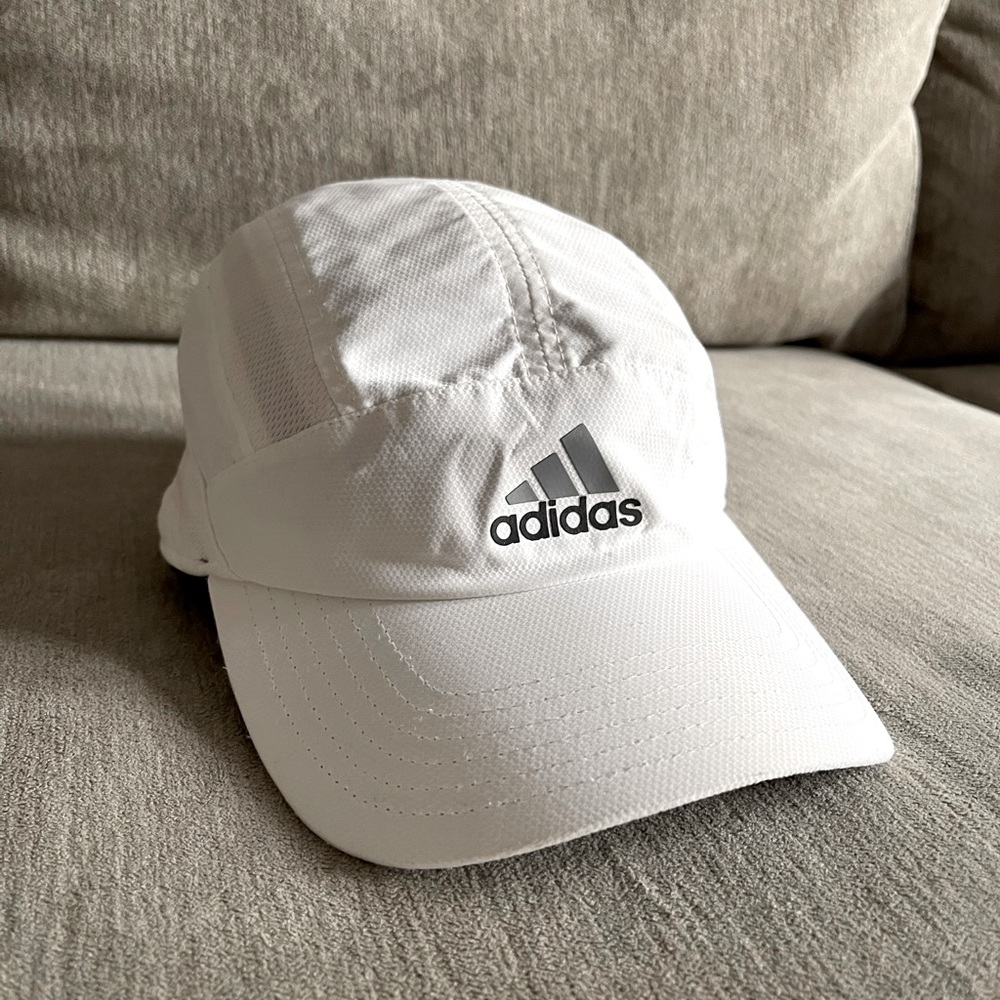 Adidas White Athletic Cap